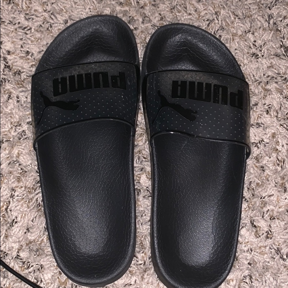 Puma see through slides